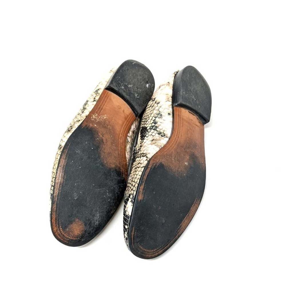 Sam Edelman Womens 6 Leon Snake Python Slip On Le… - image 6